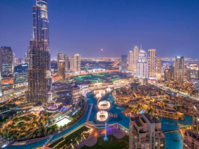 FIRST CLASS 3BR with full BURJ KHALIFA and FOUNTAIN VIEW